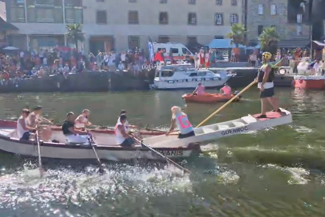 Les Joutes nautiques de Dinan fêtent leurs 20 ans